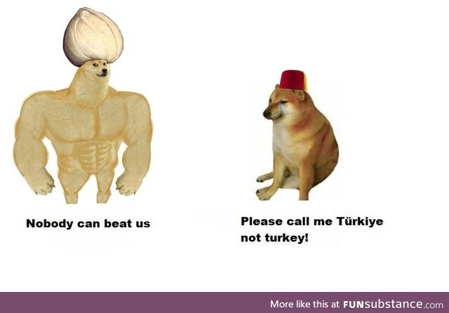 Turkey before vs now