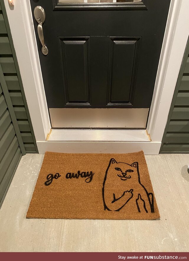 New house = new welcome mat