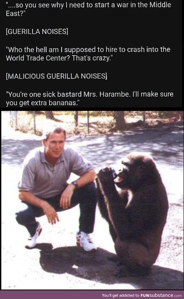 Harambe knew too much