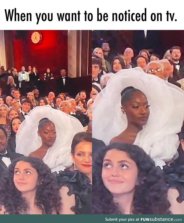 Meanwhile at the Oscars