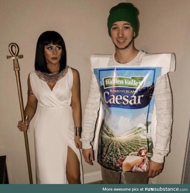 Cleopatra and Caesar