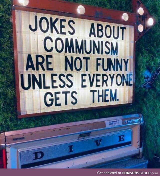 Comedy communist noises !!