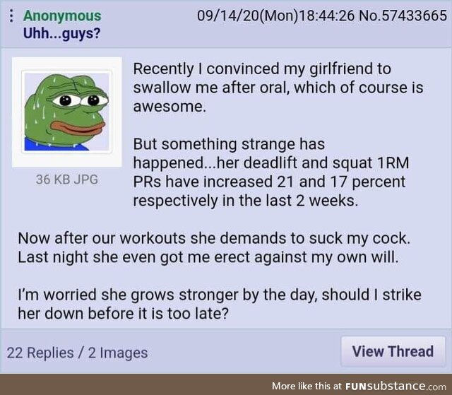 Anon has a GF