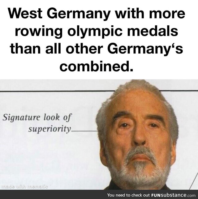 West Germany was a beast