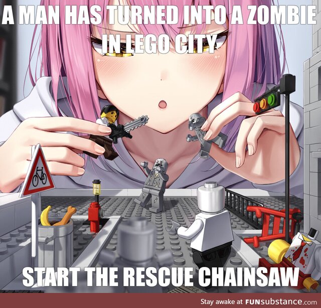 Haha chainsaw go BBZZZZZZZZZZZZZZZZZZZz