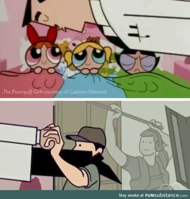 Behind the scenes of The Powerpuff Girls