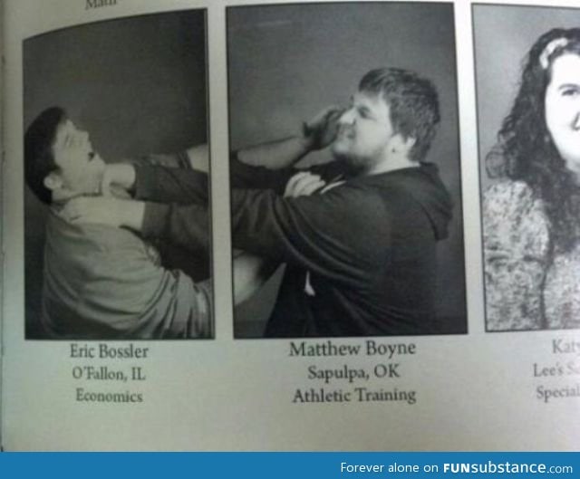 Epic yearbook photo