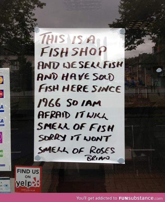 Fishmonger gets real