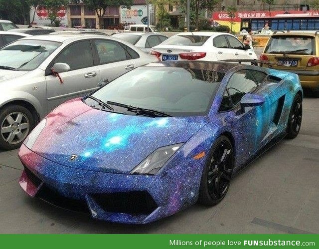 Lamborghini Gallardo Spatial Wrap