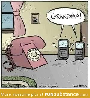 Grandma phone