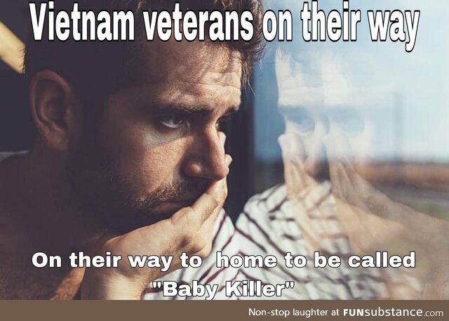 Vietnam veterans are one of the least respected groups of veterans by the public and