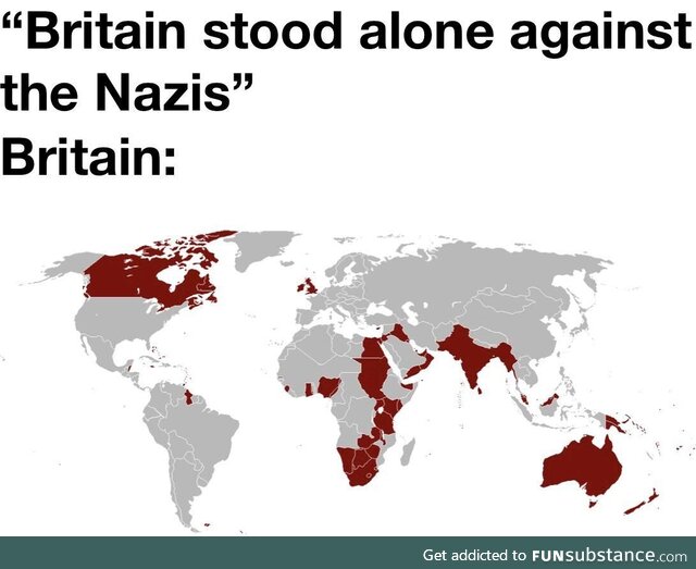 Tiny island of Great Britain against the Nazi Juggernaut