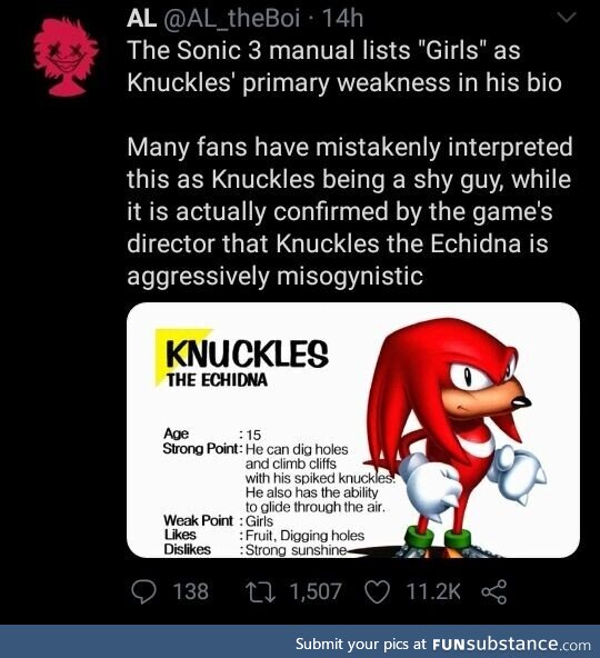 knuckles