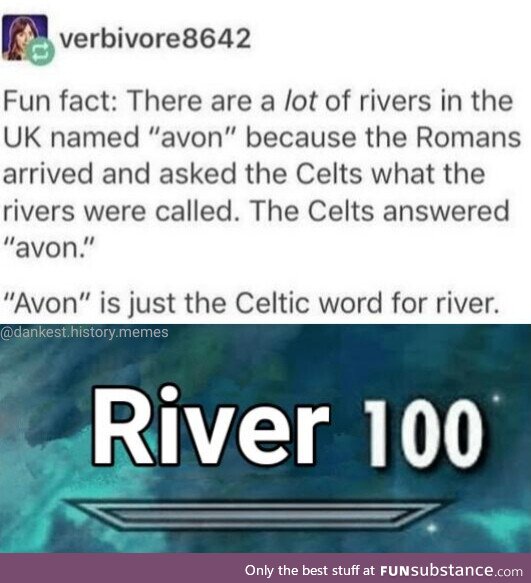 Yeah, this is the river river