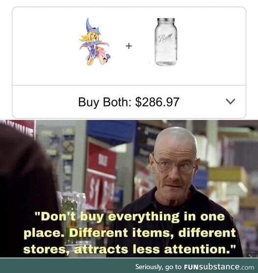 Don't fall for "frequently bought together"