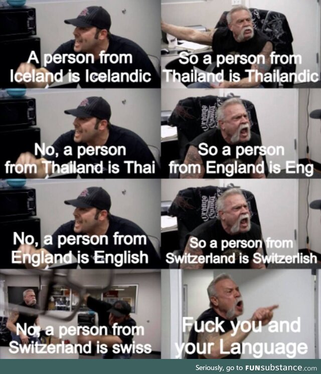 English makes no sense