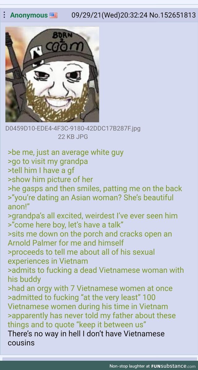 Anon tries asian