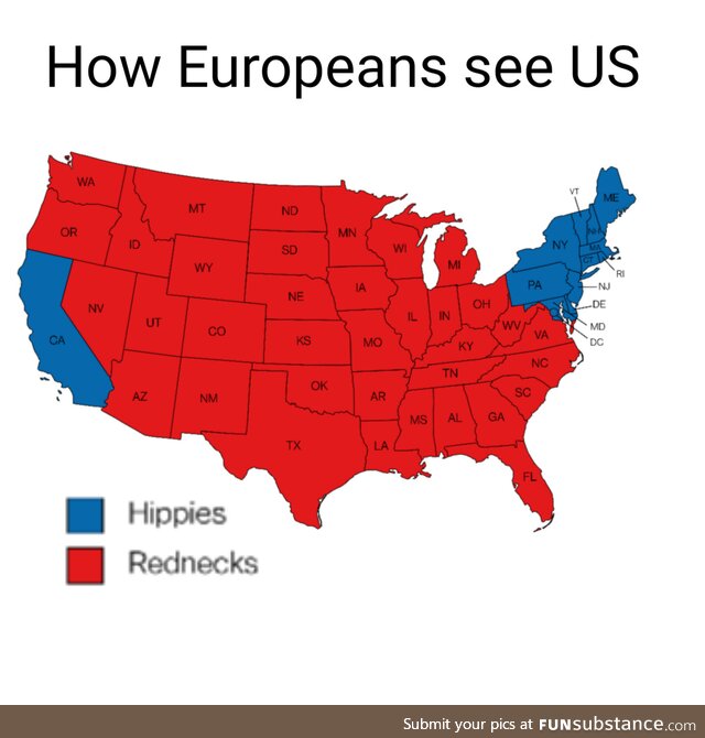 How Europeans see US