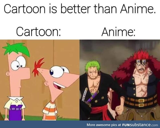 Anime supremacy in booba thangs lol