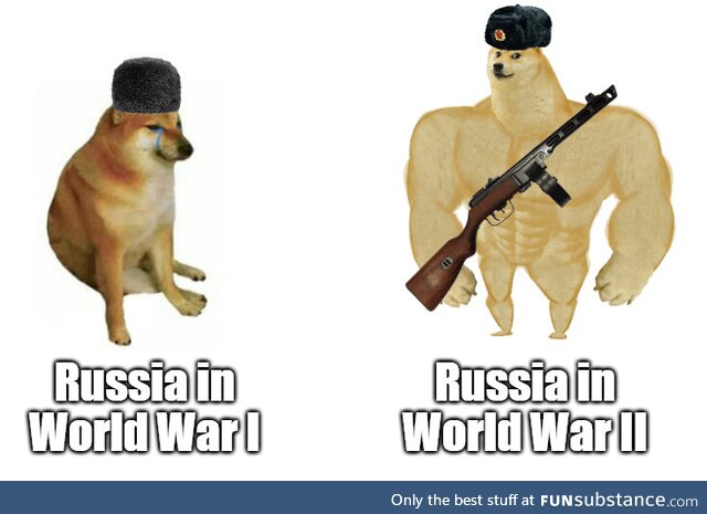 Russia changed a bit between the wars