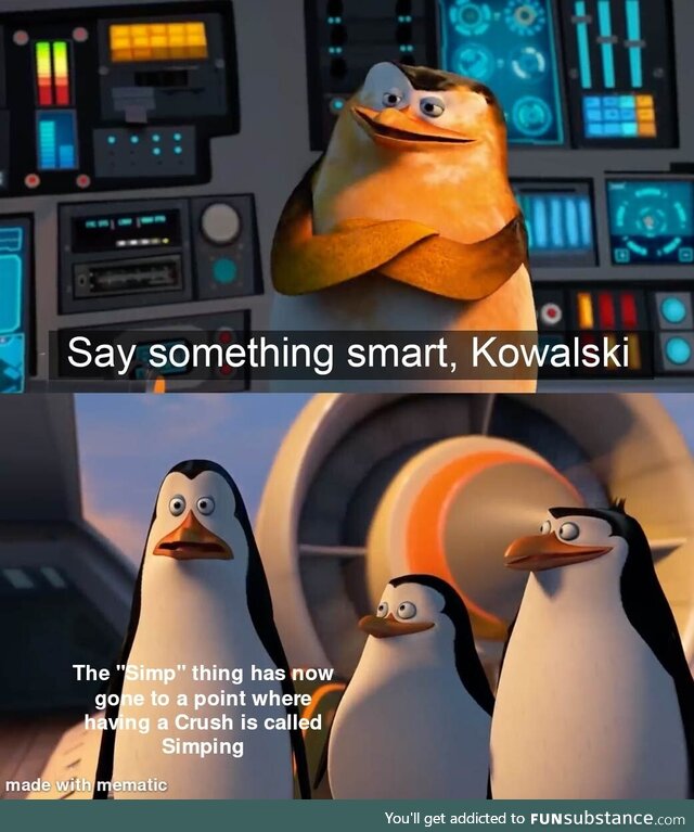It's the truth unfortunately