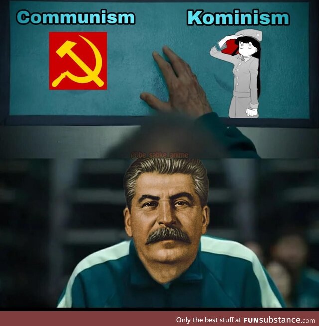 Choose wisely, Comrade