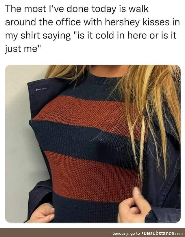 My boobs landed on a instagram meme page today. My family will be proud