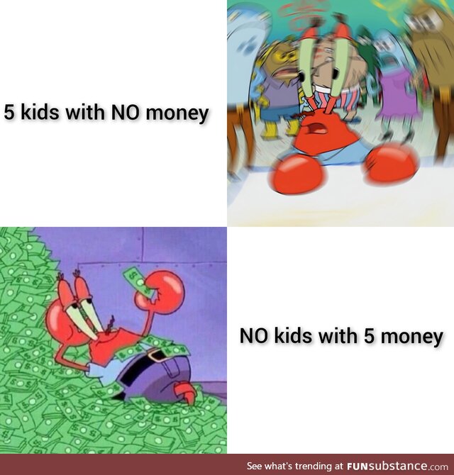 Do you feel it, Mr. Krabs?