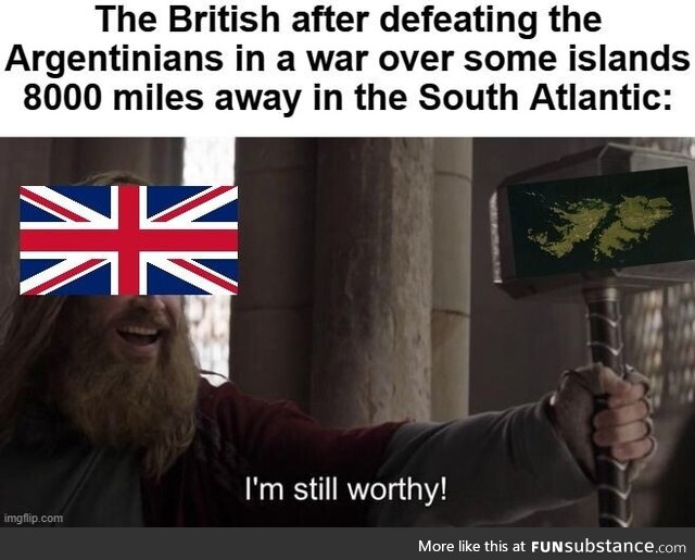 You have to admit, the British really nailed their operation to take back the Falklands