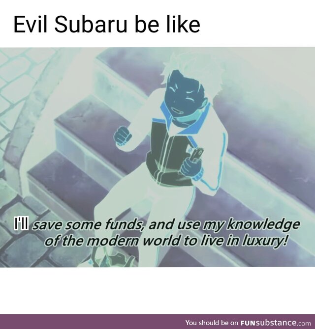 Evil Subaru be like