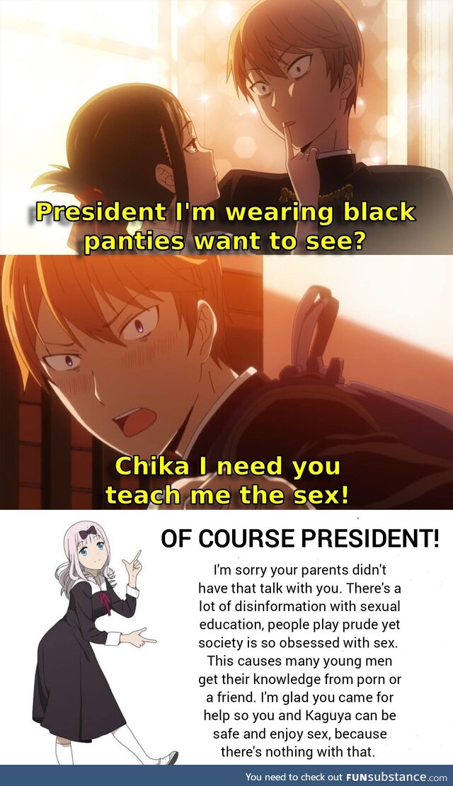 What a good friend Chika is