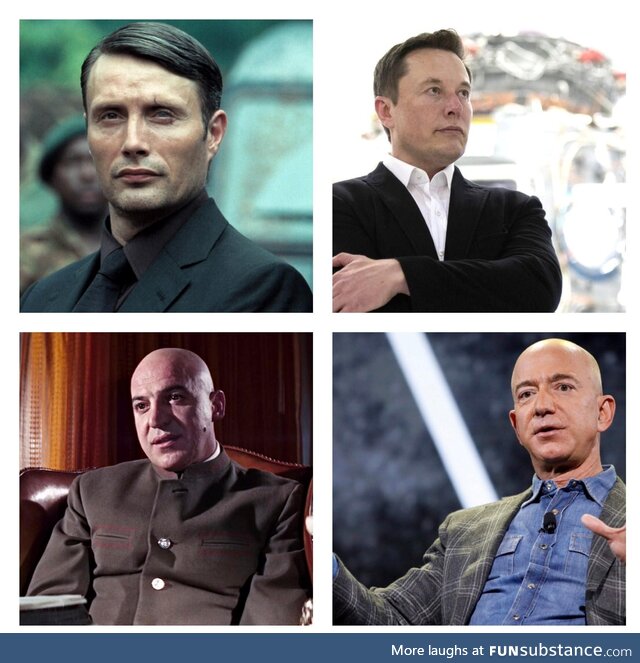 Who makes the best Bond Villain?