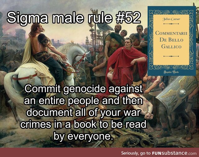 Caesar's sigma male rule