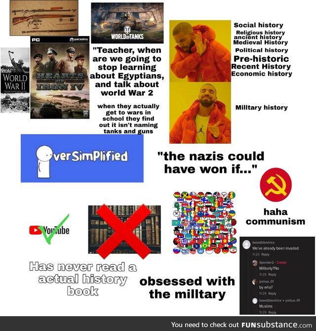 Kid who thinks he is a "historian" starter pack