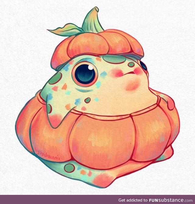 Froggos '23 #267/Spooktober Day 3 - Frompkin