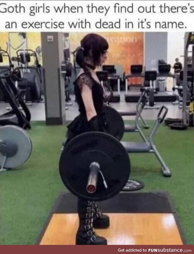 Need a goth buffed gf