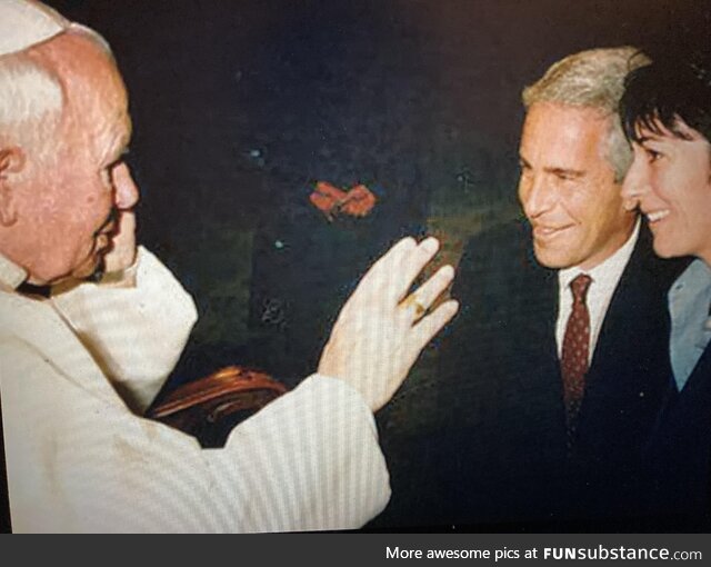 Epstein, Maxwell and the Pope