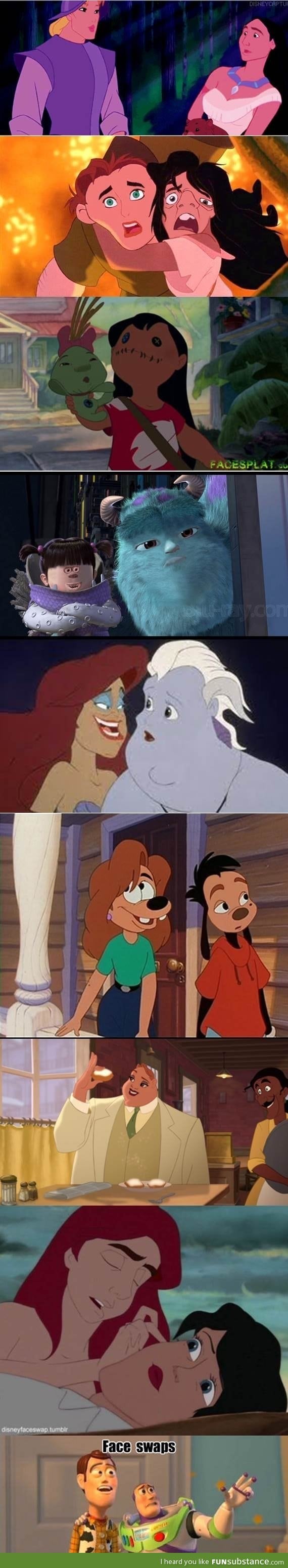 Disney Faceswaps