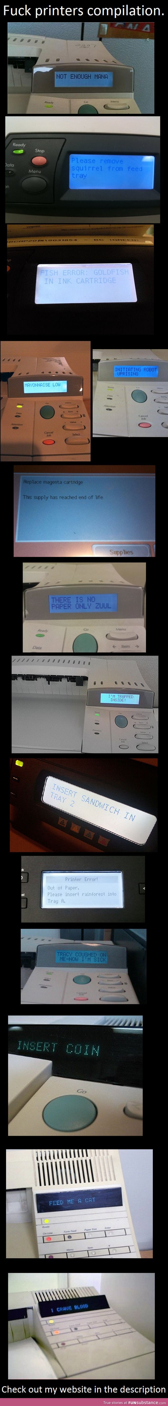 Damn Printers Compilation