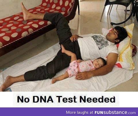 No dna test needed