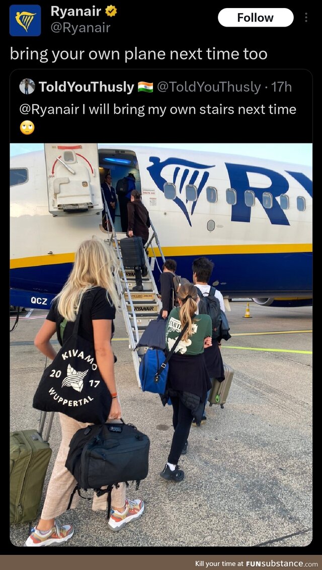 Savage Ryanair