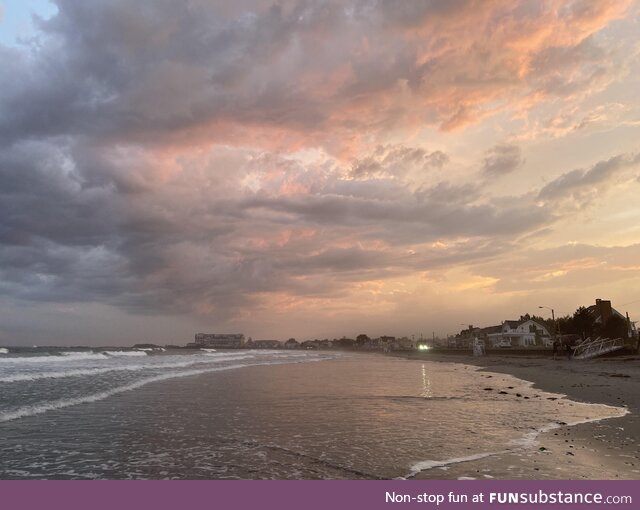 Storm passing Kennebunkport tonight