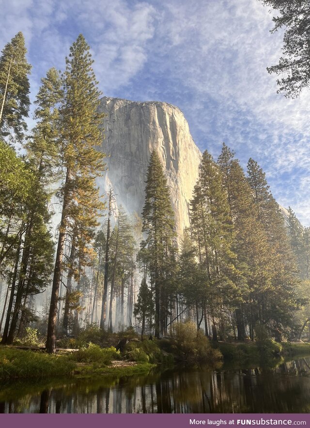 Yosemite during the eclipse - the light was amazing