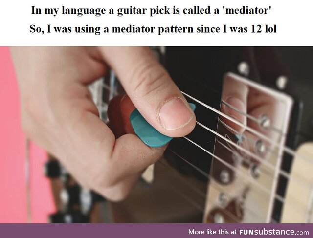 cuzItEncapsulatesCommunicationBetweenFingerObjectsAndGuitarStringObjectsDuh