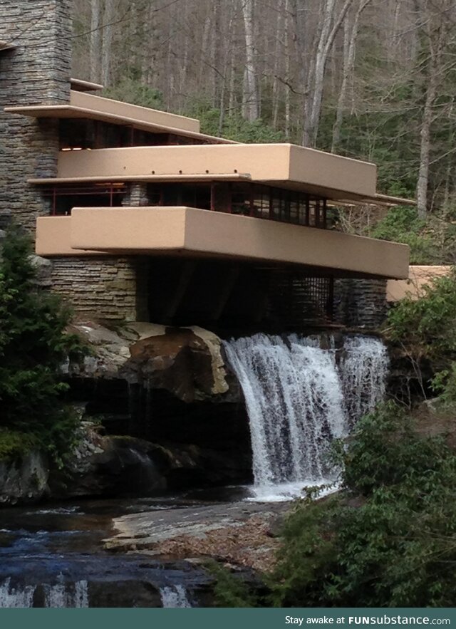 Falling Water Frank Lloyd Wright, Mill Run, Pennsylvania....Never gets old