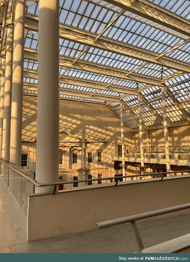 Play of light and shadow in The Metropolitan Museum of Art