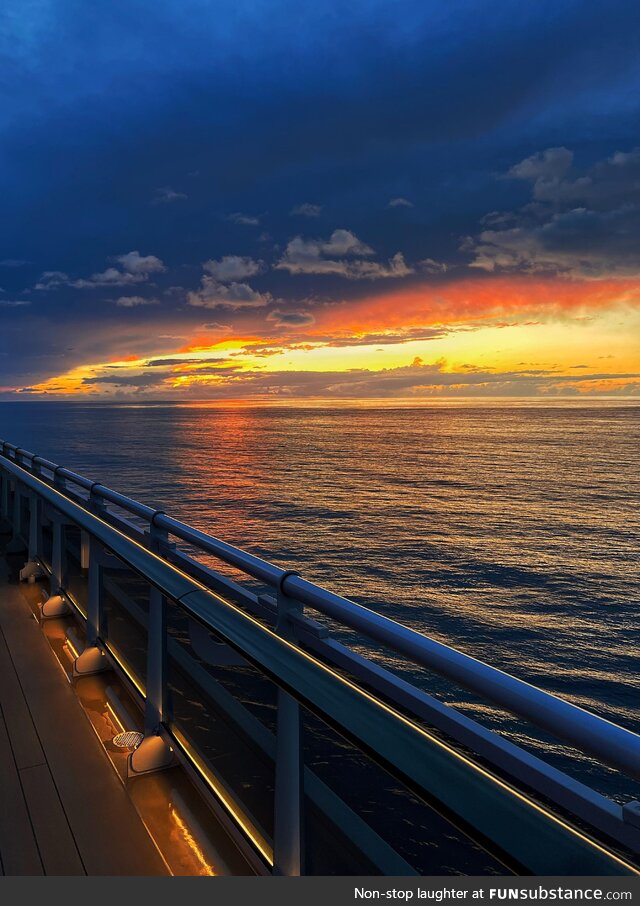 Bimini, bahamas sunset [oc]