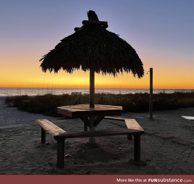 Anna Maria island sunset tonight (oc)