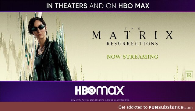 Join the fight with Neo and Trinity. The Matrix Resurrections, in theaters & on HBO Max