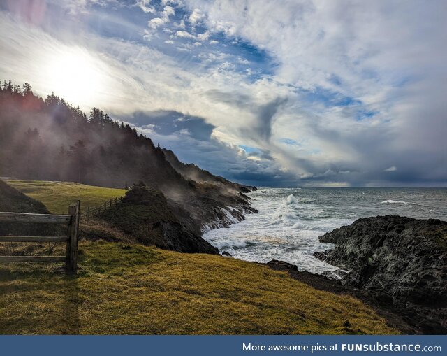 Christmas on the Oregon Coast